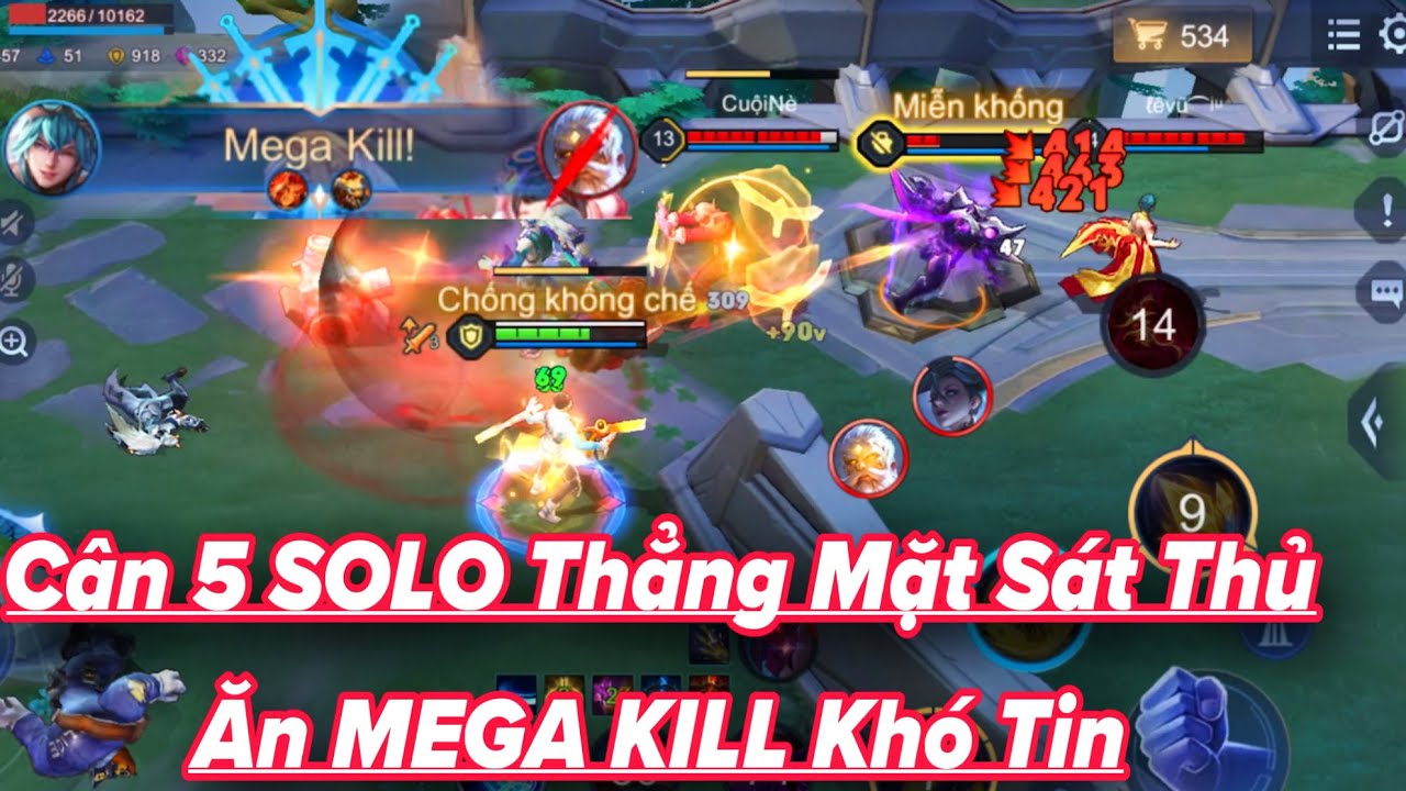 LAVILLE Cân 5 Ăn MEGA KILL Khó Tin Bắn Phát Nào Thấm Phát Đó SOLO Thẳng Mặt Sát Thủ