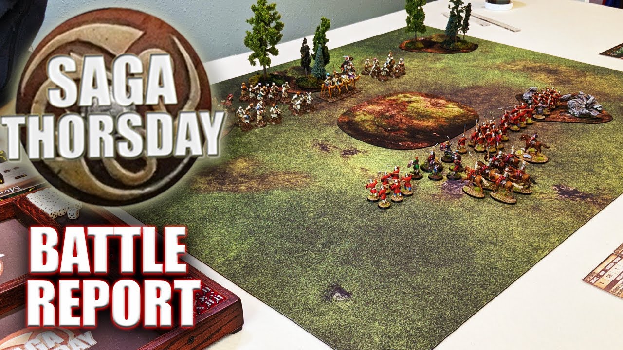 My first VIDEO Saga Battle Report. Last Romans vs Mutataww'ia with Tom. SAGA THORSDAY 164