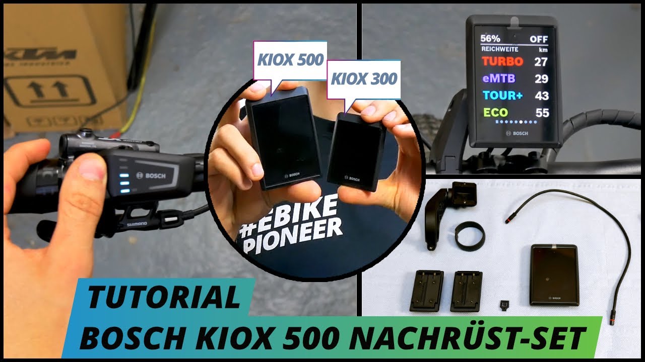 Bosch Kiox 500 am Smart System nachrüsten