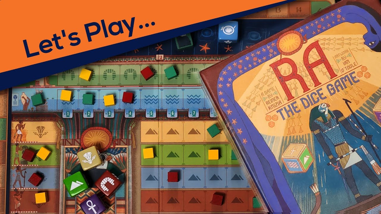 Давайте поиграем в игру RA the Dice от 25th Century Games