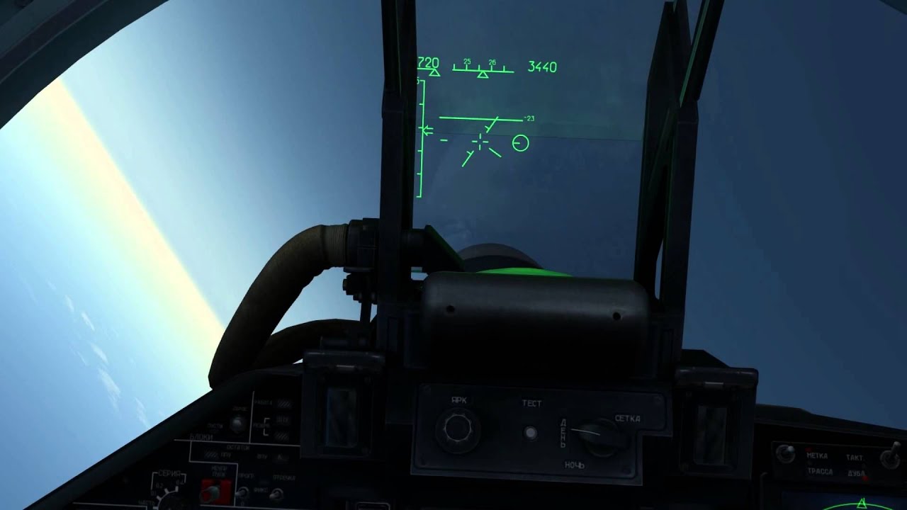 DCS FC3 Su27 - IFFing when locked with EOS demo
