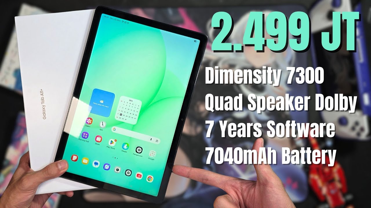 Ini Tablet 2 Jutaan Paling Worth It Menurut Gue! | Samsung Galaxy Tab A11 Plus Unboxing + Test WuWa