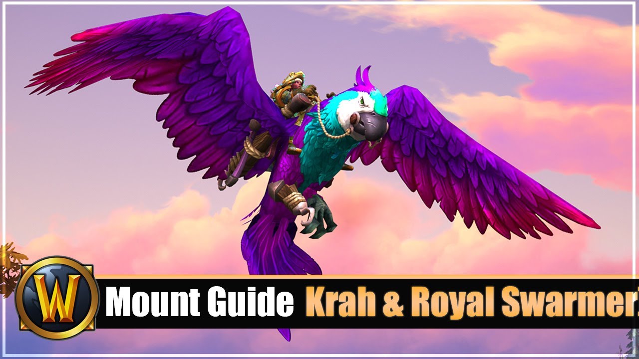 Mount Guide #305: [Krah] & [Royal Swarmer] & [Glutm&auml;hnenschlachtross]