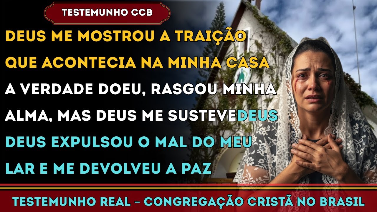 TESTEMUNHO CCB – Deus Revelou a Traição Dentro da Minha Casa — Meu Marido e Minha Própria Filha!