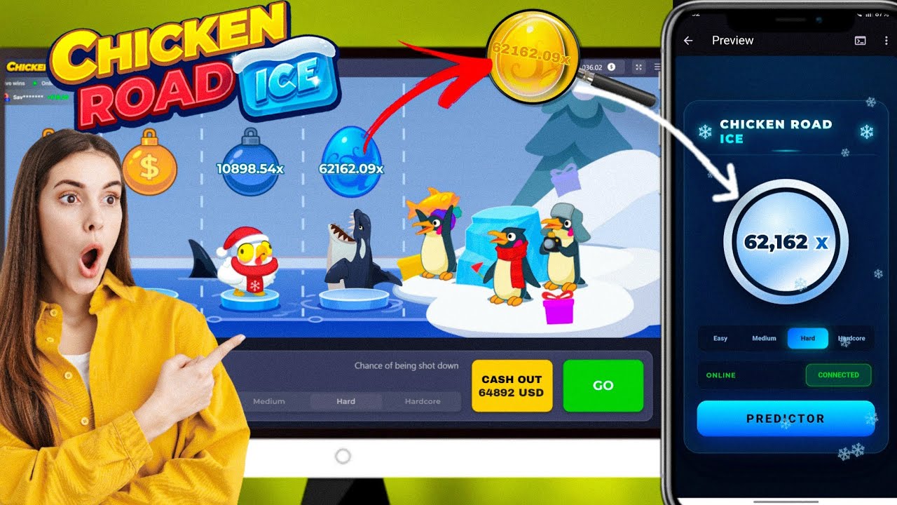 ☣️Don't Play Chicken Road Ice❄️ Without Watching This! 100% Strategy I Tested a New Predictor Tool 