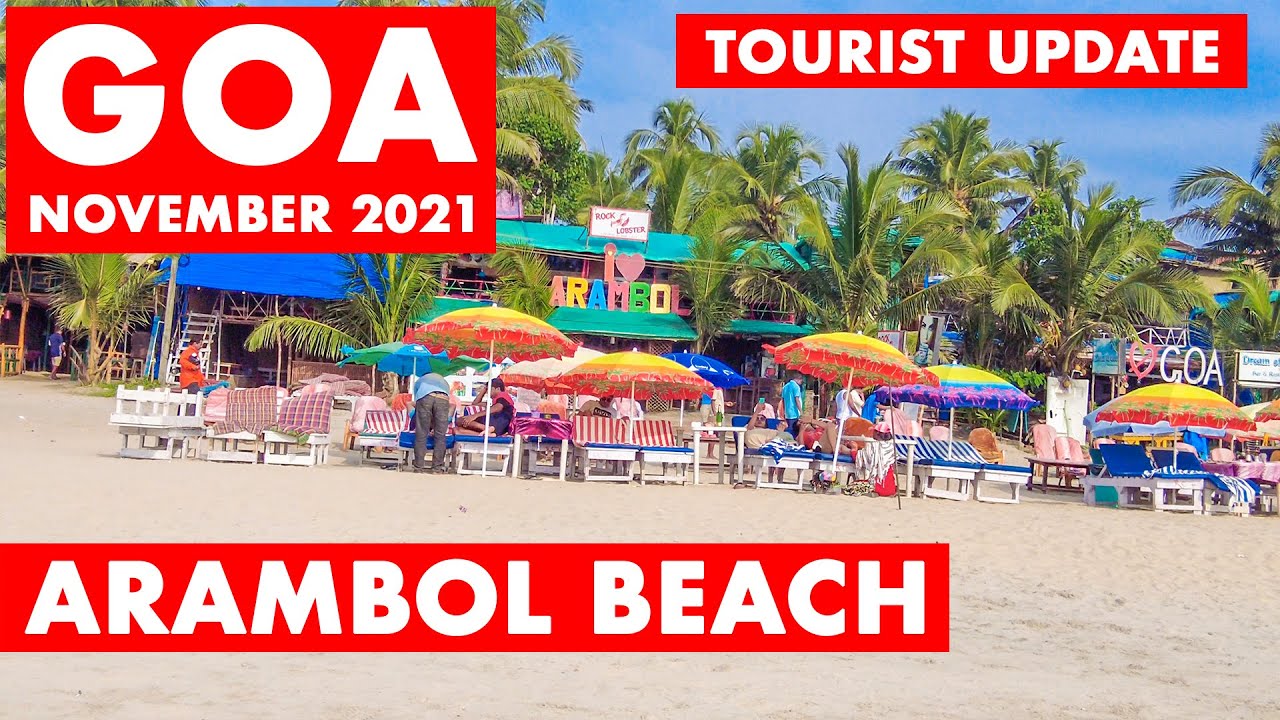 Arambol Beach - November 2021 | Goa Vlog | Shacks Are Open | Goa | Goa 2021 | Russian Beach |