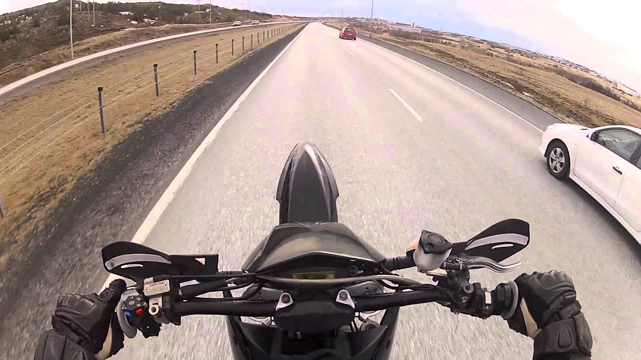 Husaberg 650 Supermoto Go Pro hero 2 fun
