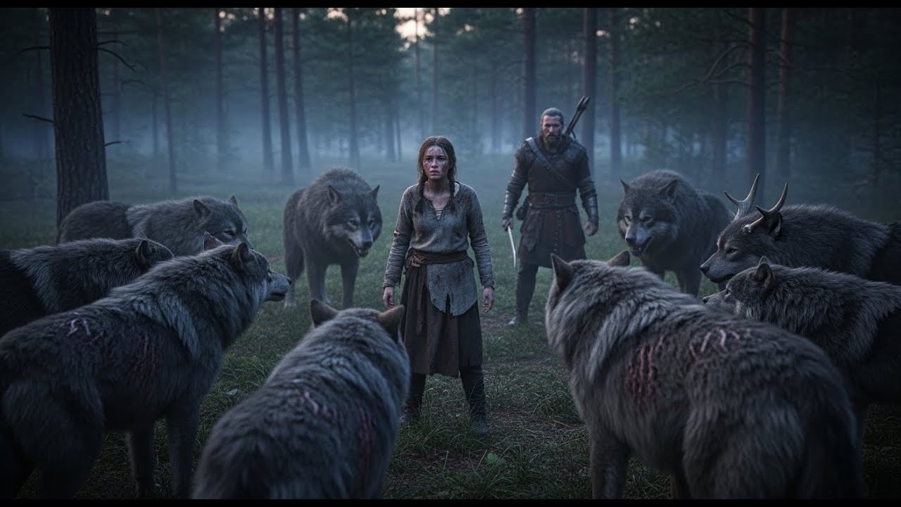 Sie trieben sie brutal in die Wildnis — Der Alpha-König entdeckte sie umgeben von seinen Bestie