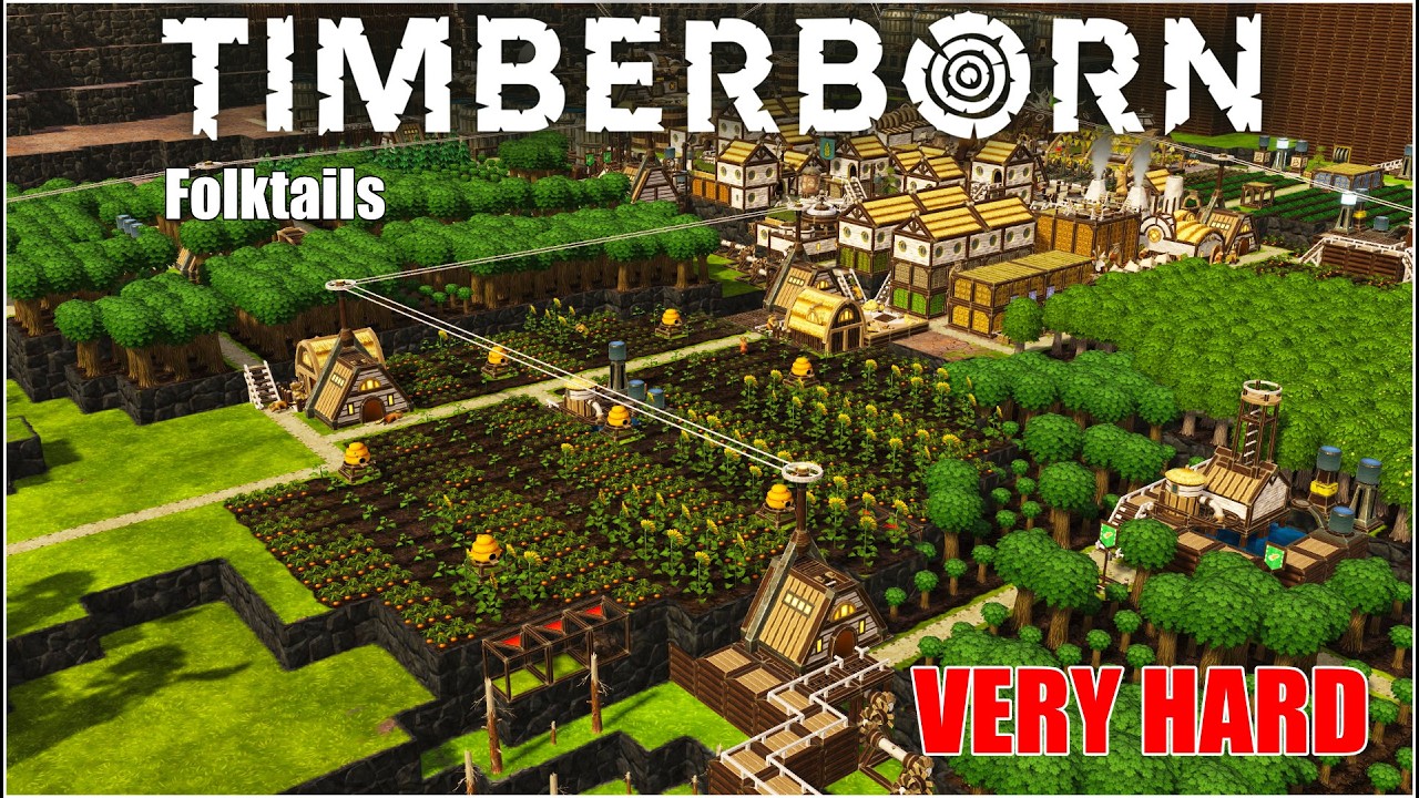 Timberborn 1.0 Folktails - Fixing Aquifer & Expanding Population | EP15