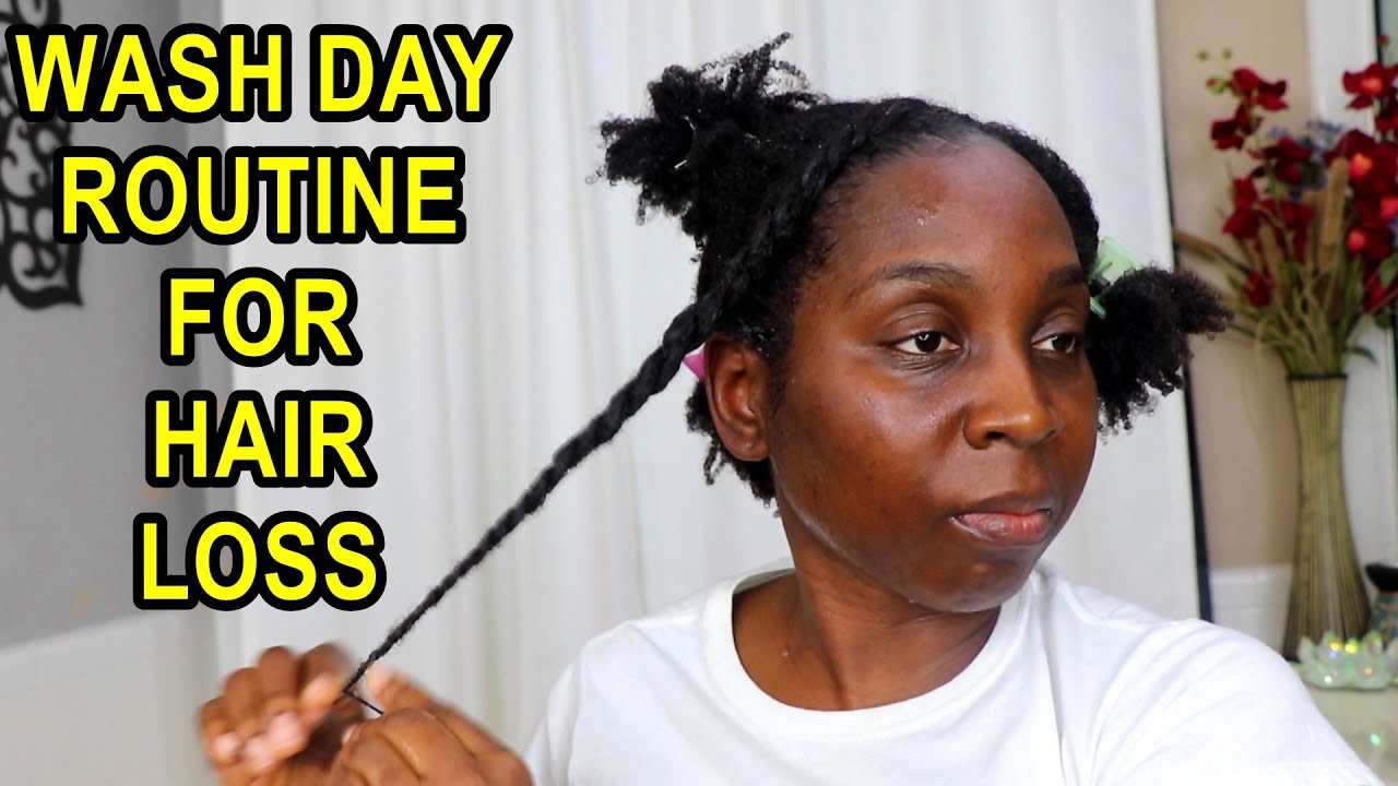 Wash Day Routine For Natural Hair Growth and Hair Loss | DiscoveringNatural