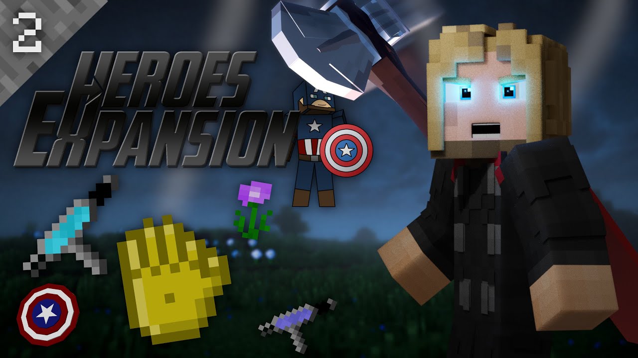 СУПЕР ГЕРОИ НА 1.12.2 МАЙНКРАФТ I Heroes Expansion Обзор I Гайд