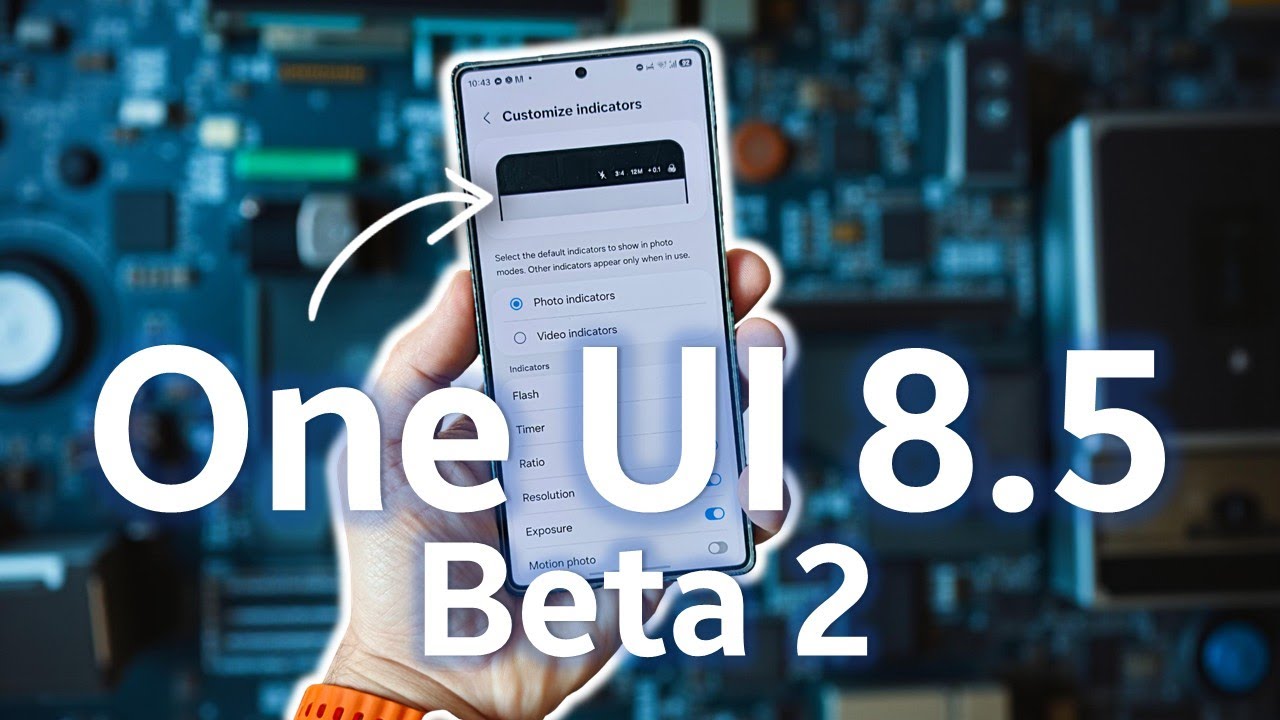 Официальная бета-версия Samsung One UI 8.5 2: новые функции камеры.