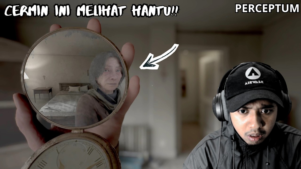 AKU MELIHAT SESUATU YANG TIDAK SEHARUSNYA DI CERMINKU!! PERCEPTUM HORROR GAMEPLAY
