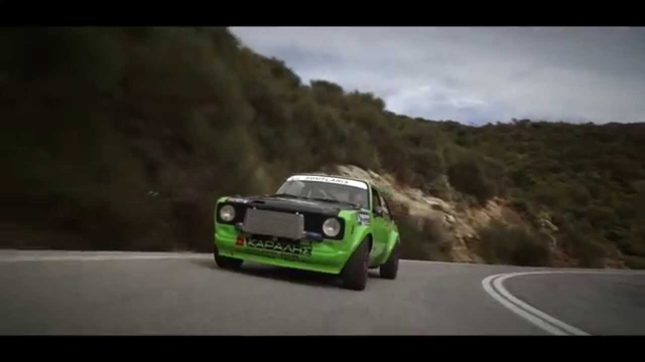 George Souflaris | Ford Escort Mk2 - Ανάβαση πορταριάς 2015 HD