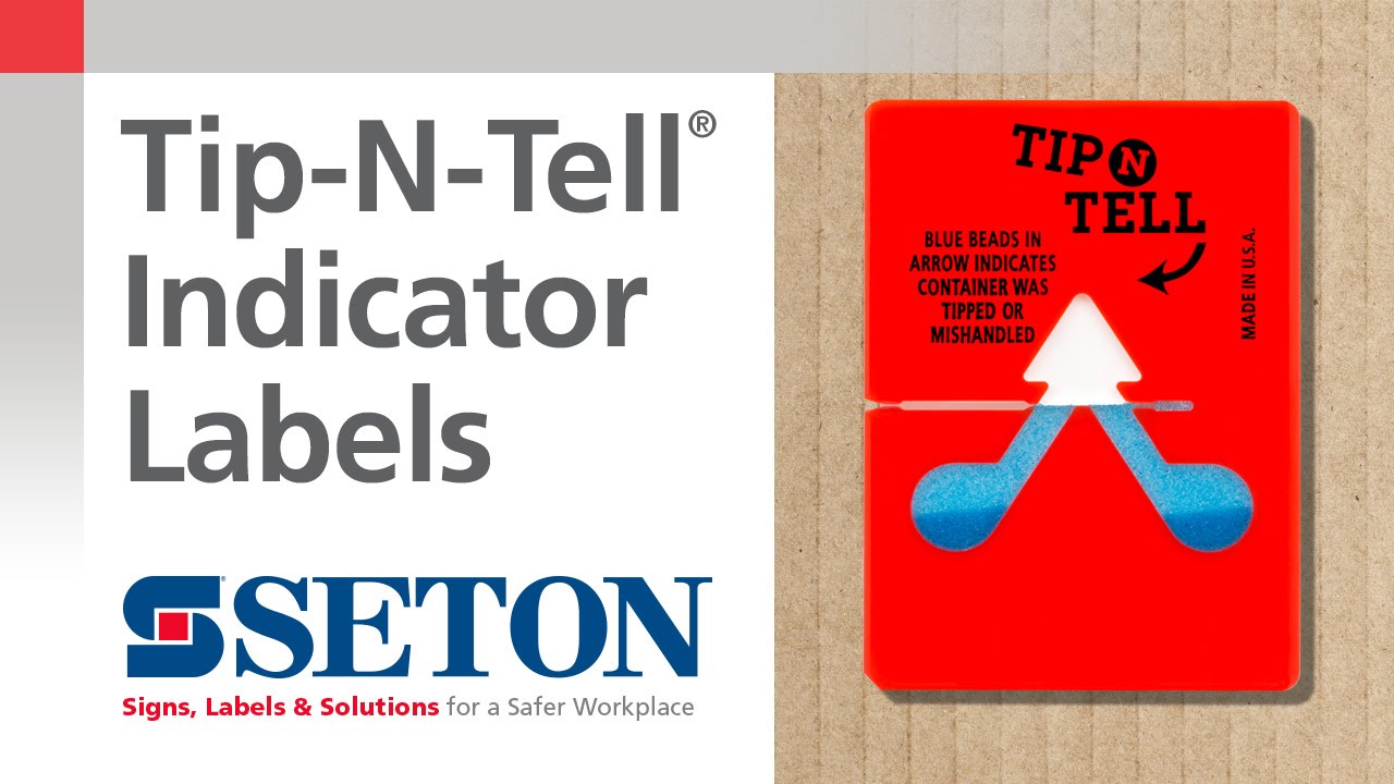 How to Protect Your Shipments from Damage with Tip-N-Tell® Labels | Seton Video
