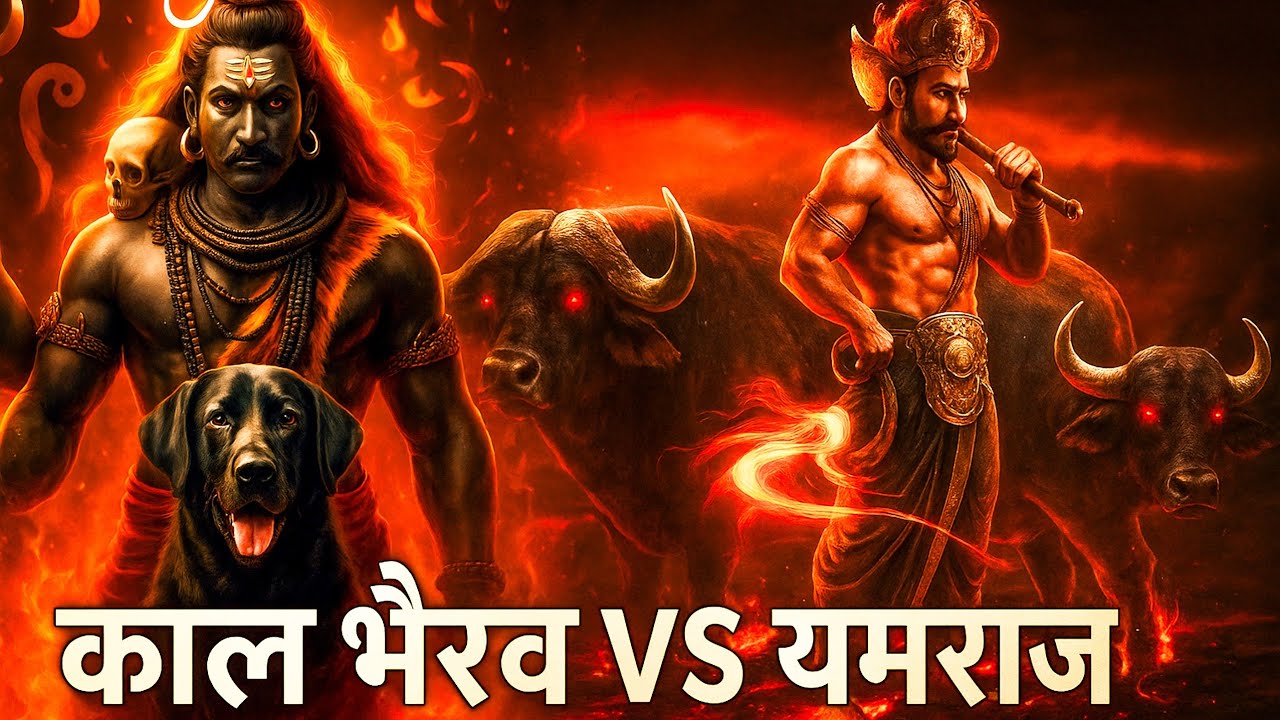 काल भैरव Vs यमराज🔥काशी में क्यों हार गए यमराज?जब यमराज भी कांप उठे