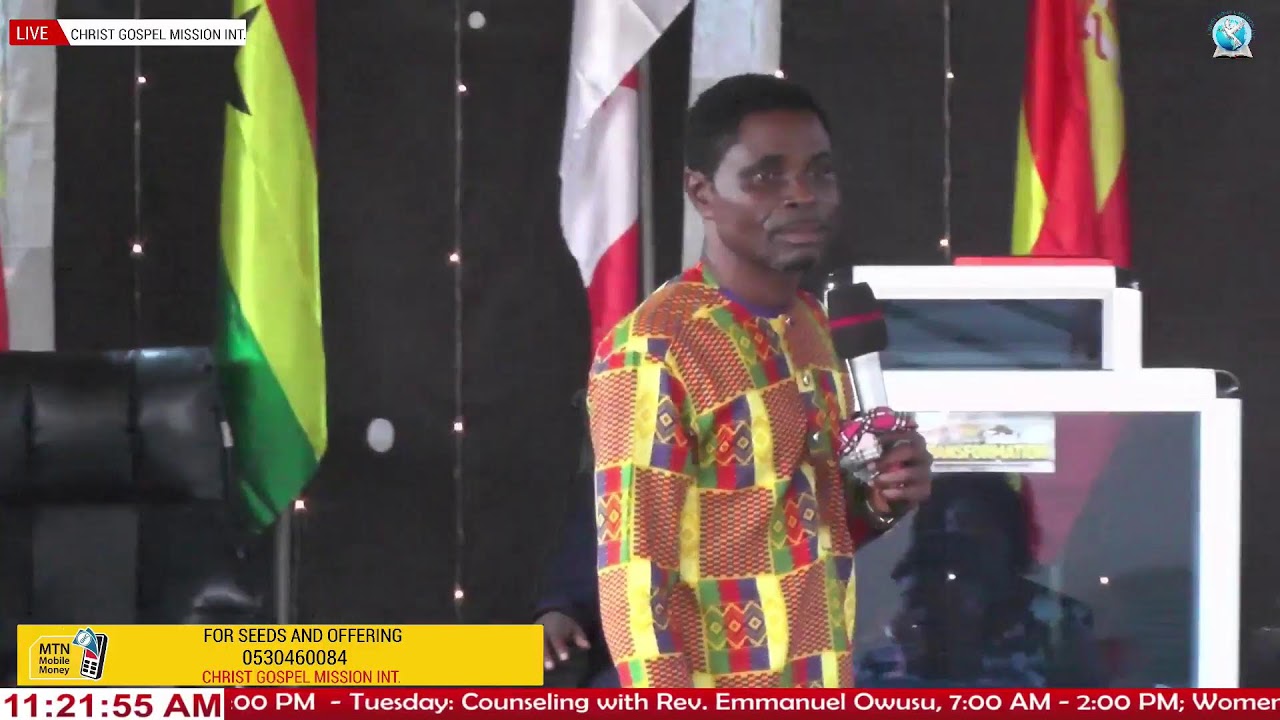 Sunday Encounter–11TH, January 2026 | Rev. Emmanuel Owusu (General Overseer)