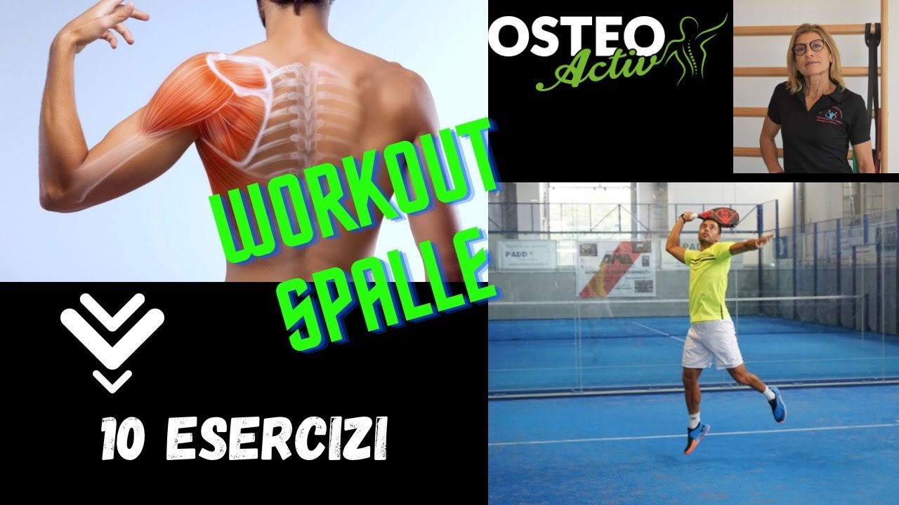 10 MIGLIORI ESERCIZI PER LE SPALLE