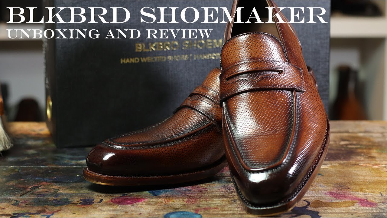 BLKBRD SHOEMAKER Unboxing and Review:  A bang for buck champion!  The best dress shoes out of India?