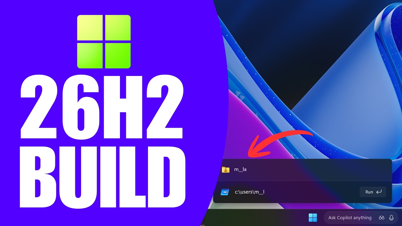 Новая сборка Windows 11 26H2 26300.8346: Новые функции &laquo;Запуск&raquo;, &laquo;Хранилище&raquo; и &laquo;Включить скрытые ...