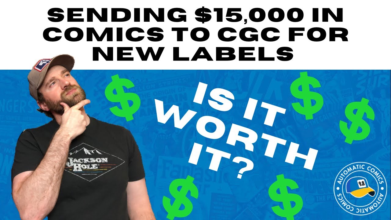 Sending $15,000 In Comics To CGC! Are New Cases Worth the Risk?