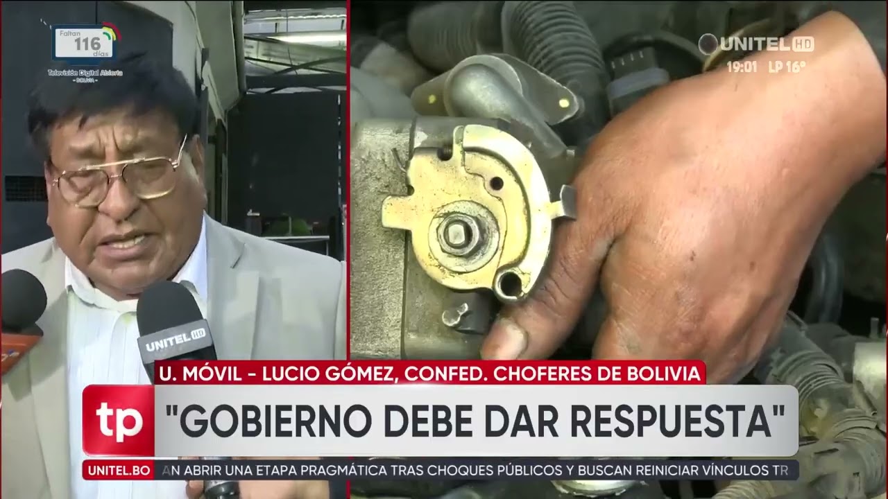 Choferes amenaza con movilizaciones si no se compensan daños por calidad de combustible