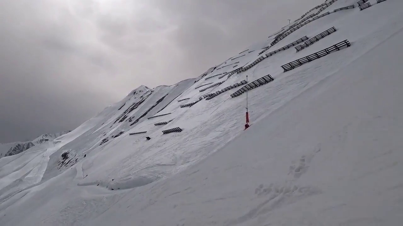 Sch&ouml;njoch- und Zwischenholzabfahrt in Fiss