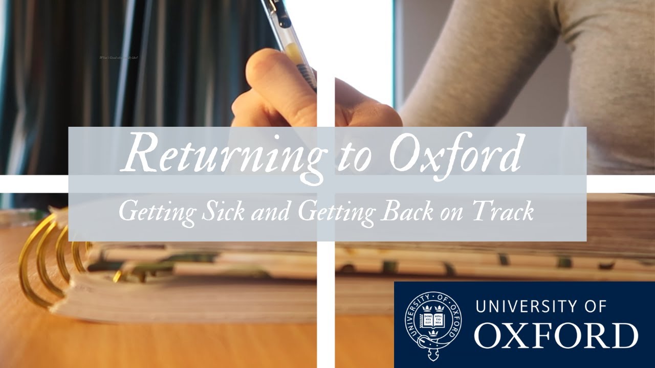 RETURNING TO OXFORD //Getting Sick and Getting Back On Track//Oxford Diaries #12