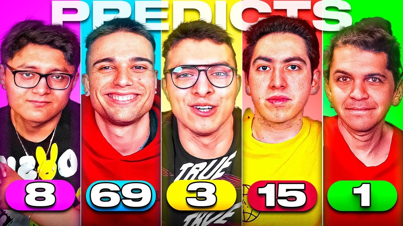 &iquest;QUI&Eacute;N HACE M&Aacute;S PREDICTS EN UNA PARTIDA?🤔| CON ANABAN, iAmJP, POMPEYO Y ROCKSTAR