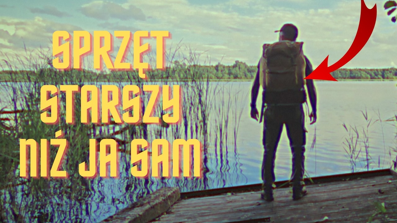 Samotna noc w lesie ze SPRZĘTEM Z PRL 🎒 Bushcraft | Biwak