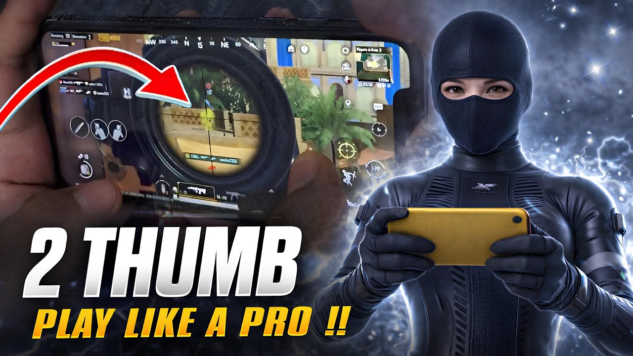 HOW I PLAY 2 FINGER GYRO LIKE A PRO !! IPHONE XR | PUBG MOBILE