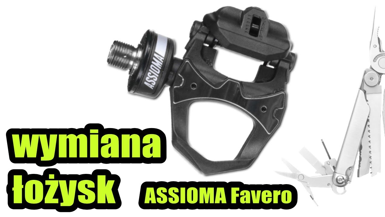 Favero Assioma UNO: Wymiana łożysk w warunkach domowych | Serwis |