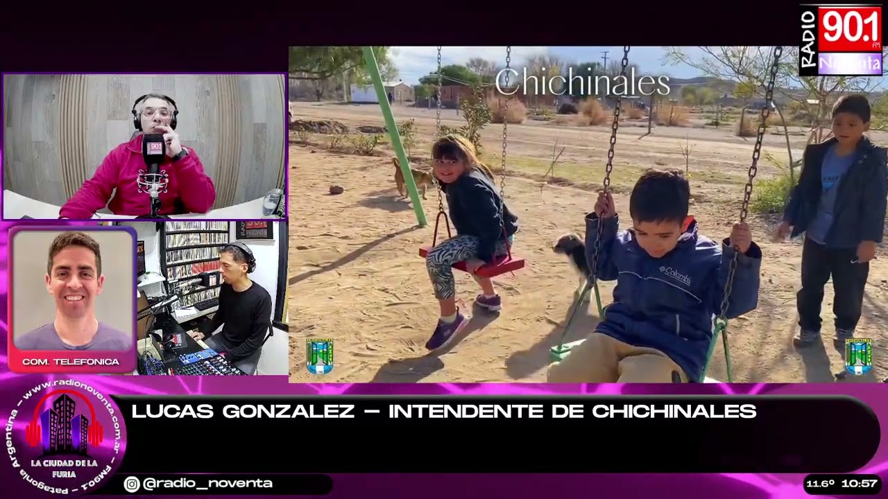 LUCAS GONZ&Aacute;LEZ - INTENDENTE DE CHICHINALES