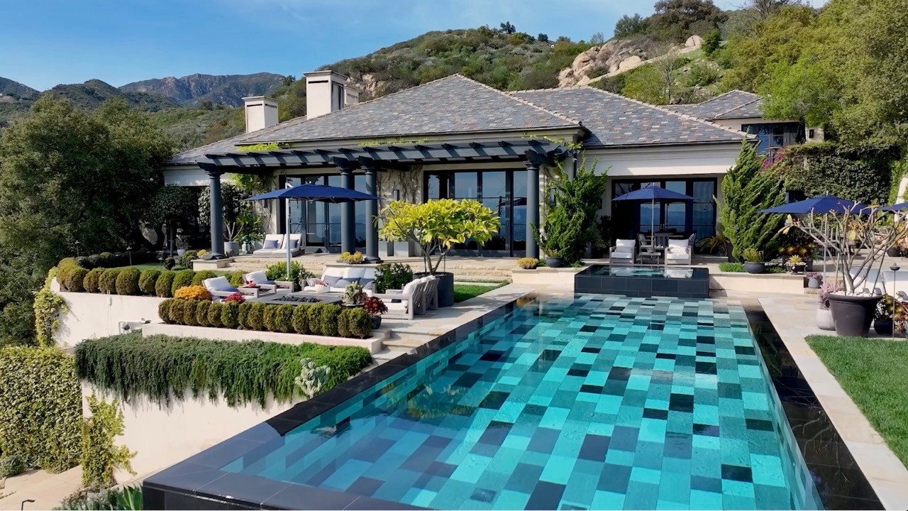 Inside a $21,995,000 Montecito Ocean View Estate: 1140 East Mountain Drive