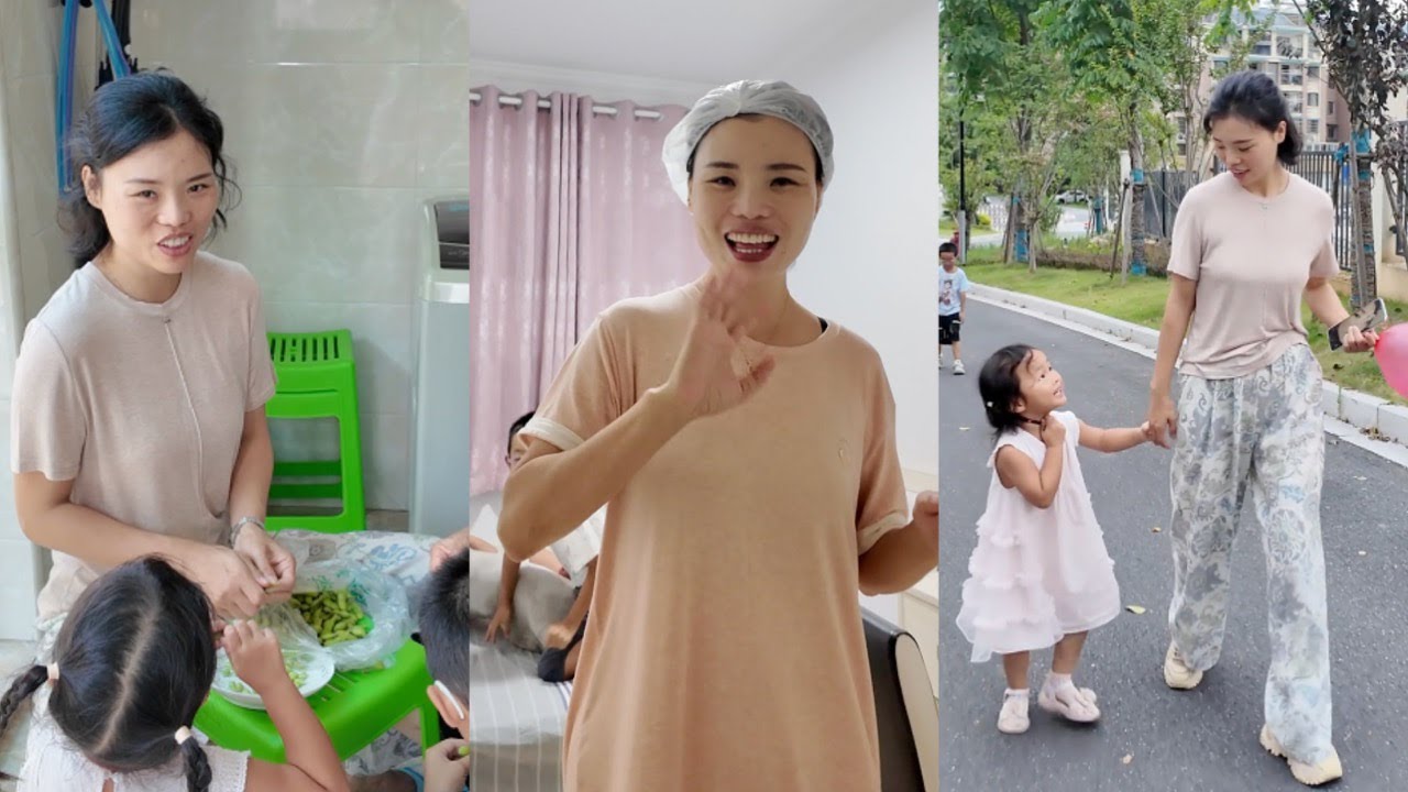 妈妈来了之后总是闲不住，帮我分担了大部分的家务。我想让她歇一歇，她却总说不累。很珍惜妈妈陪伴在我身边的每一天，每一天都平淡却又充满幸福。#mom #housework #正能量剧情