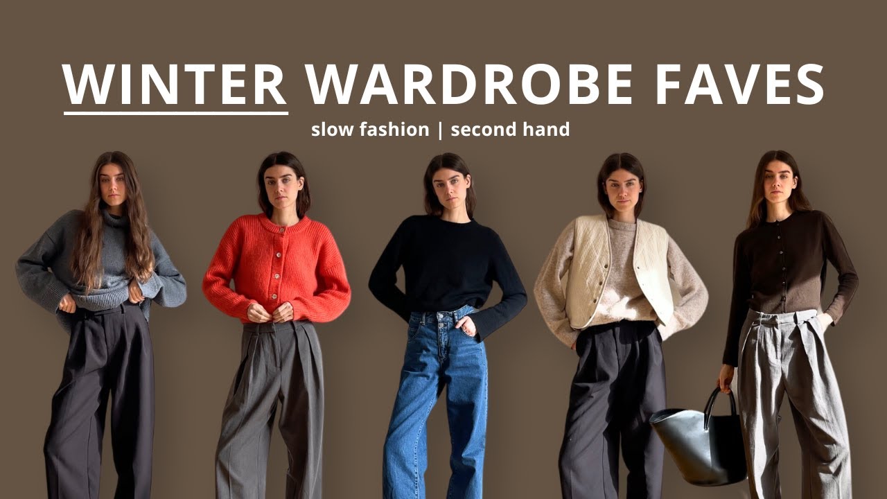 WINTER WARDROBE FAVES Slow Fashion & Second Hand | BUMOKA