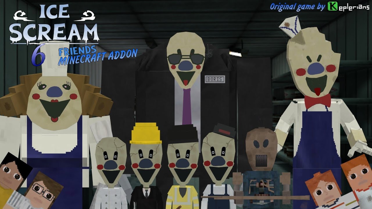 MCPE ICE SCREAM 6 ADDON | СКАЧАТЬ ОБНОВЛЕНИЕ V6
