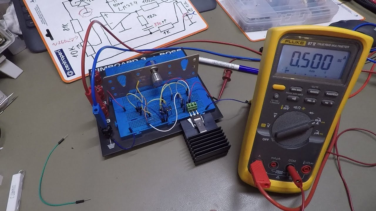 Jak si postavit elektronickou proudovou zátěž