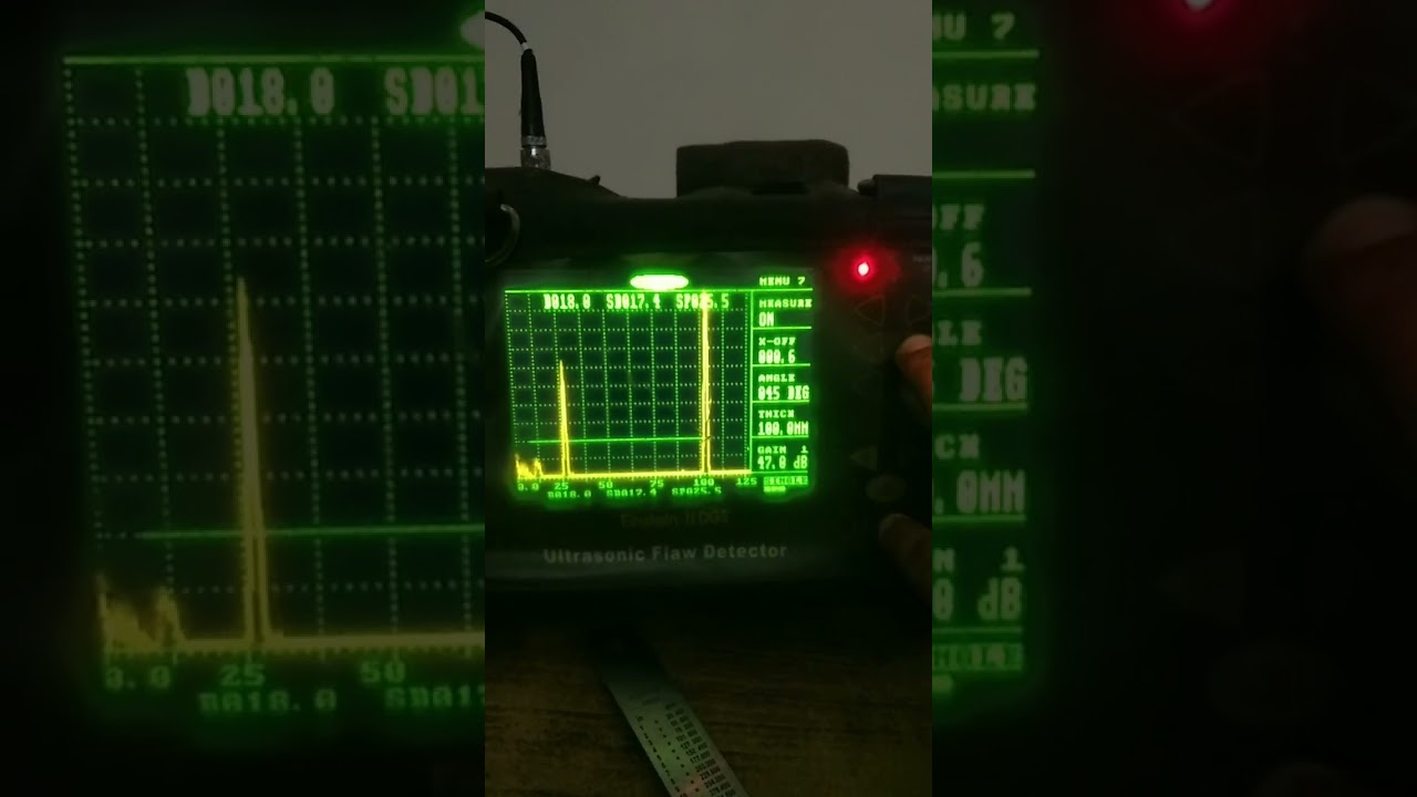 How to do Ultrasonic Testing by Angle Probe #Angle Probe ka Calibration and Setting kaise kare.