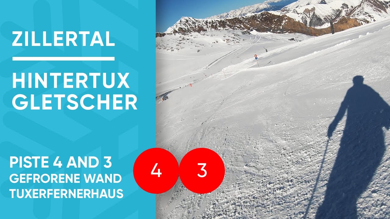 Hintertuxer Gletscher | Piste 4 & 3 - Gefrorene Wand to Tuxer Fernerhaus