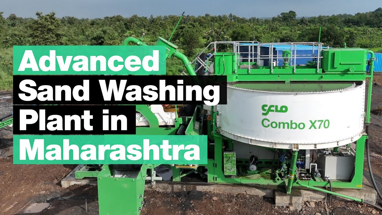 Advanced Engineered Sand Production System in Maharashtra
