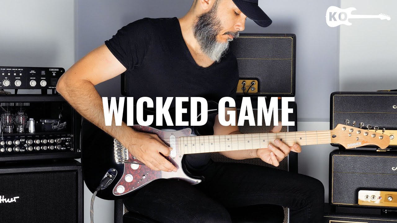 Chris Isaak - Wicked Game - Electric Guitar Cover by Kfir Ochaion - Donner Guitars