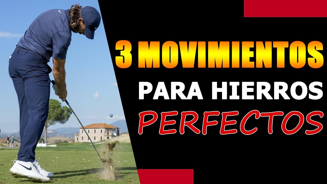 Mejora tus golpes de hierros en golf ➡️ Combina estos 3 MOVIMIENTOS | Alto nivel