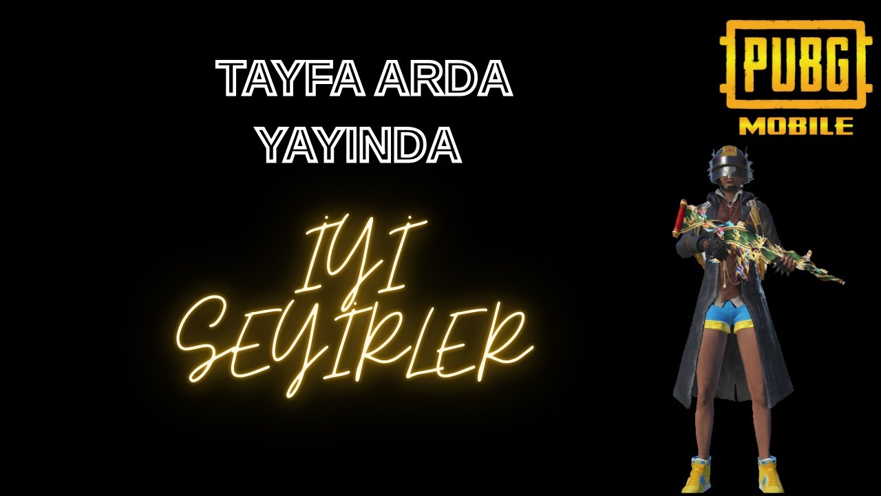 YILIN İLK YAYINI VS ATMAK İSTEYEN GELSİN HEDEF 1K :)  PUBG MOBİLE   #pubgmobile @tayfa.gaming