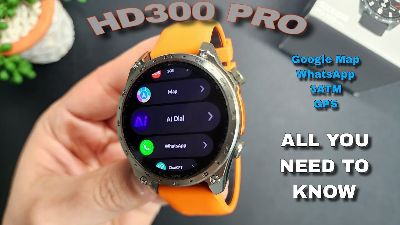 Смарт-часы HD300 PRO — бюджетный аналог Fenix ​​8?