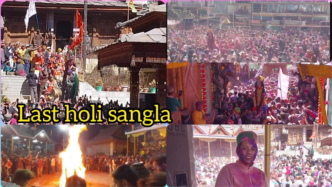 विश्व प्रसिद्ध सांगला होली का तीसरा दिन 2026 ll Bandana negi ll vlog #sangla #traditional  #kinnaur 