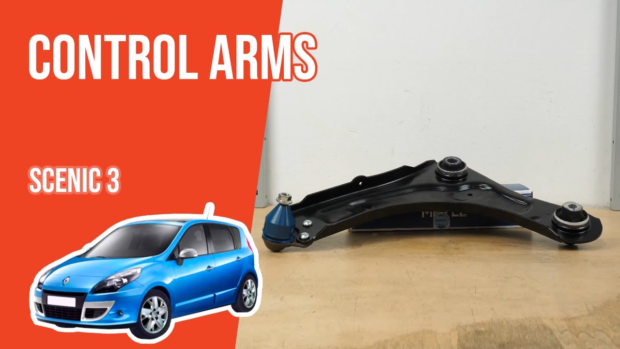 How to replace the control arms Scenic mk3 🚗