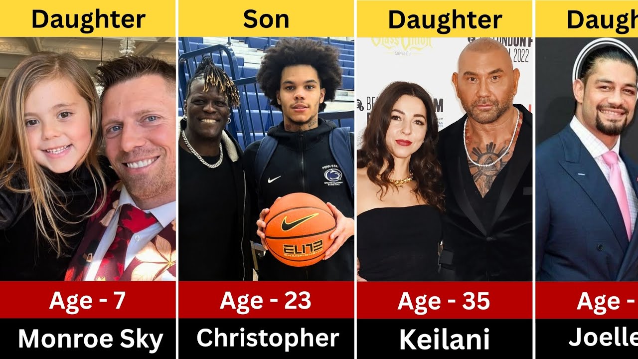 Famous WWE Wrestlers and Their First Child (Son or Daughter)