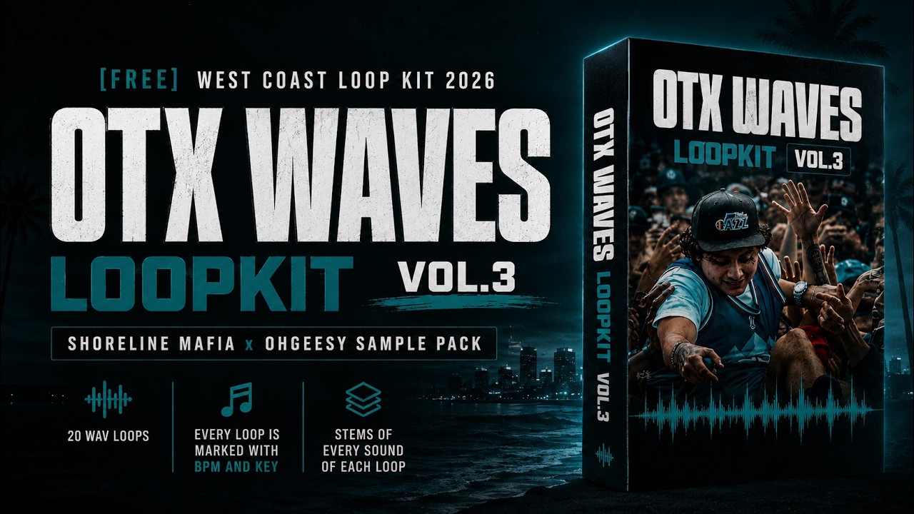 [FREE] Shoreline Mafia LOOP KIT 2024 ''OTX WAVES'' Vol. 3 | West Coast LOOP KIT 2024 | SAMPLE PACK