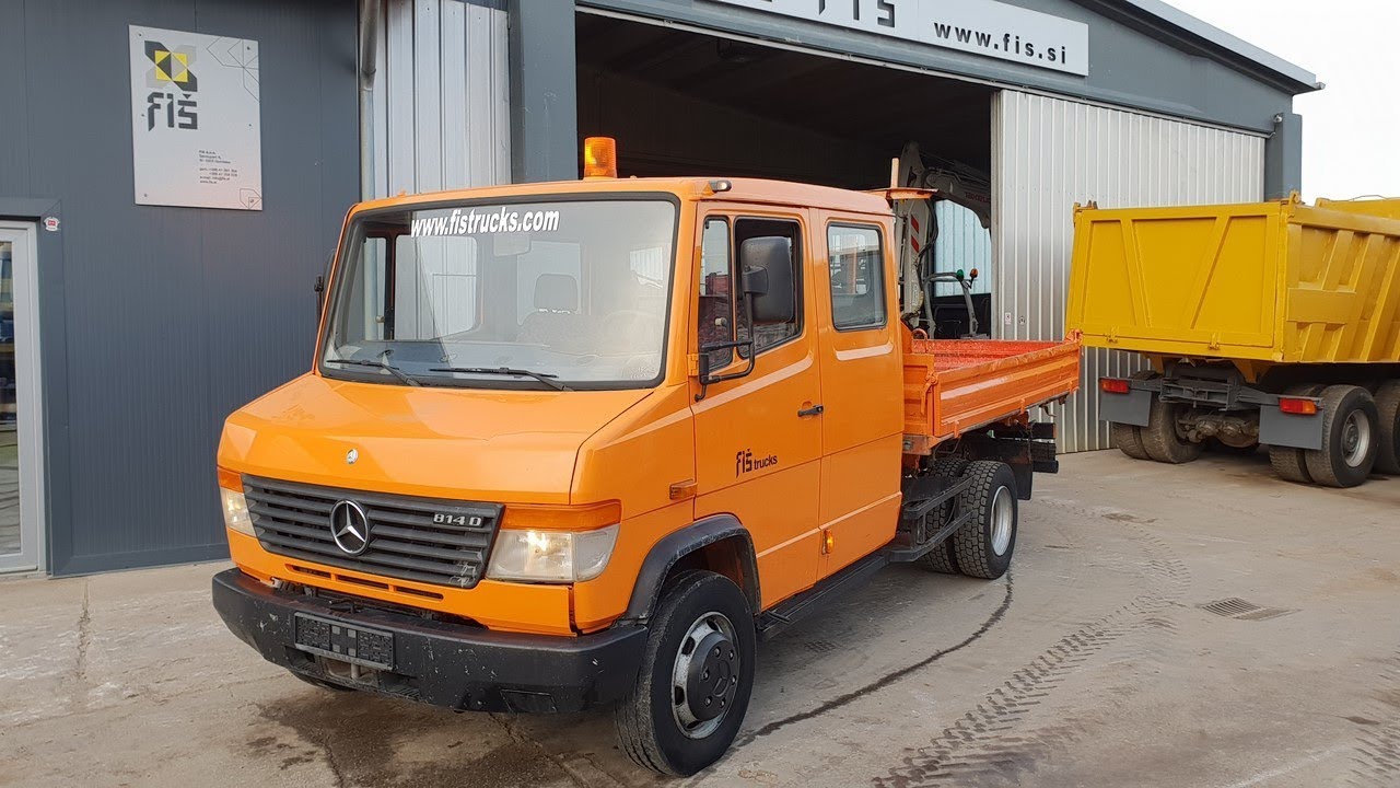 TRUCK MERCEDES 814D 4X2 TIPPER FI&Scaron; TRUCKS & MACHINERY SLOVENIA
